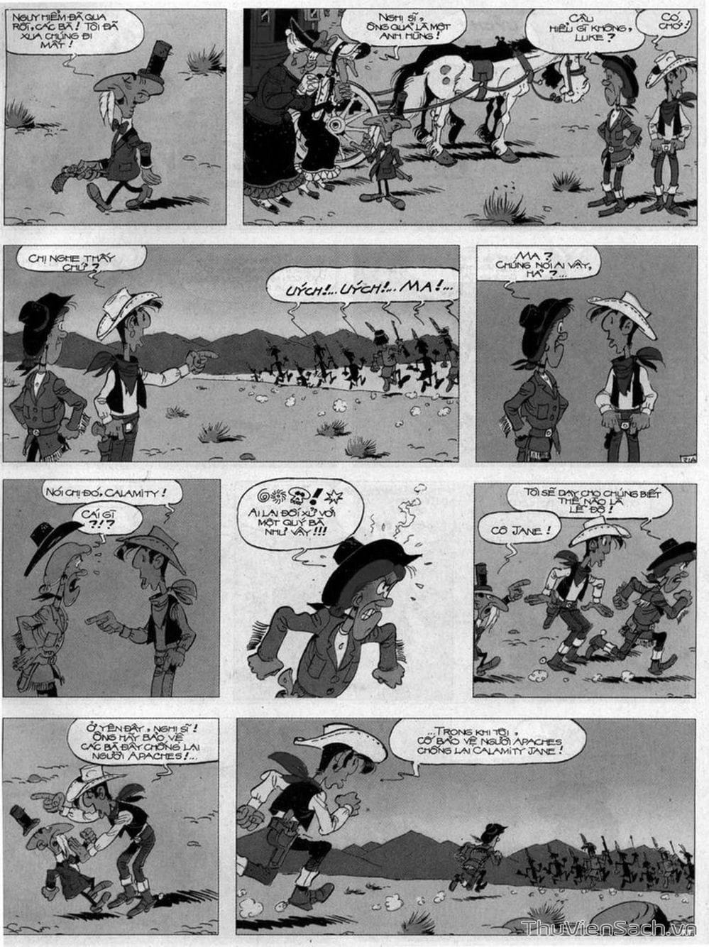 Truyện Tranh Cuộc Phiêu Lưu Kỳ Thú Của Lucky Luke trang 3