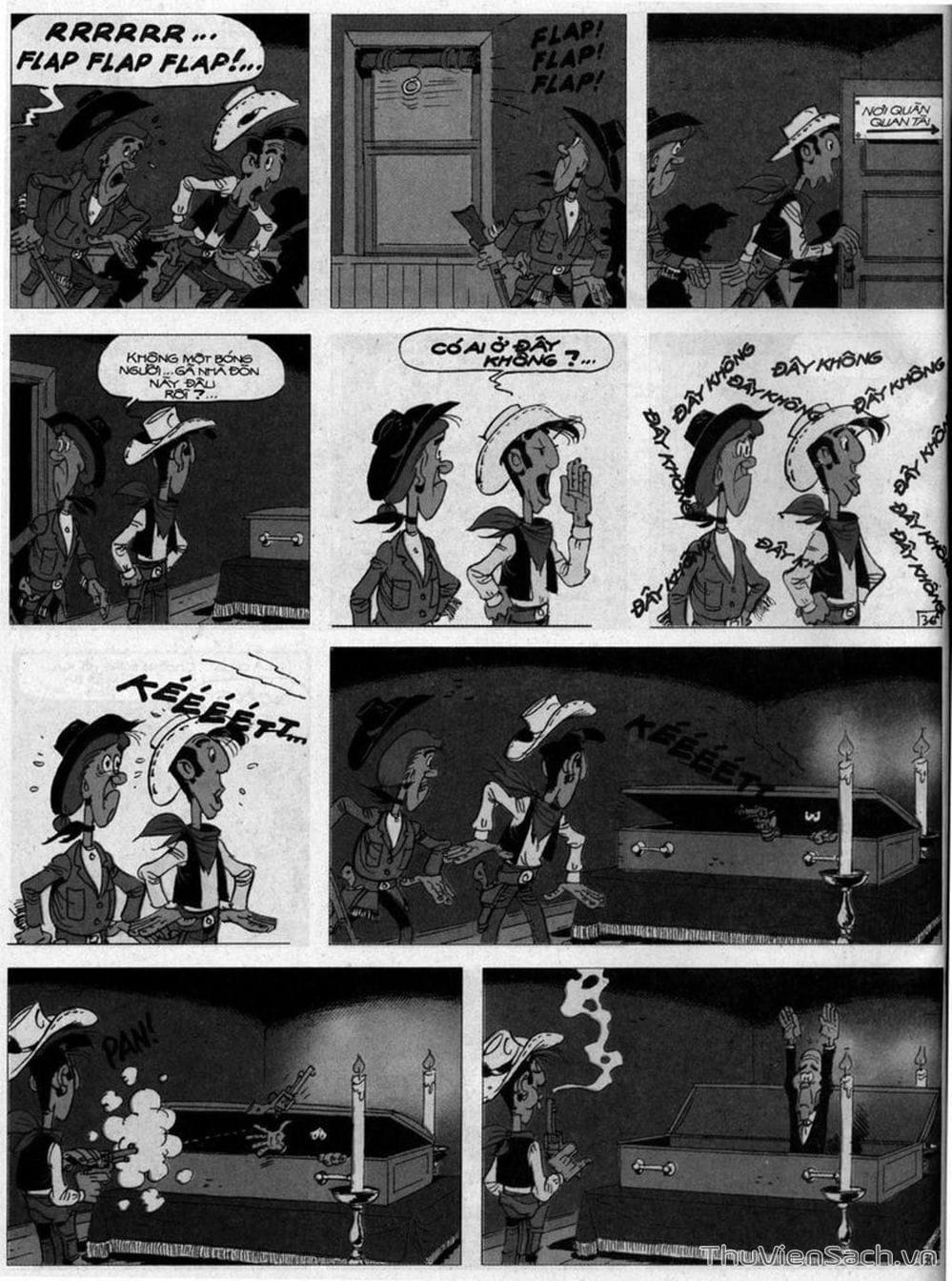 Truyện Tranh Cuộc Phiêu Lưu Kỳ Thú Của Lucky Luke trang 3