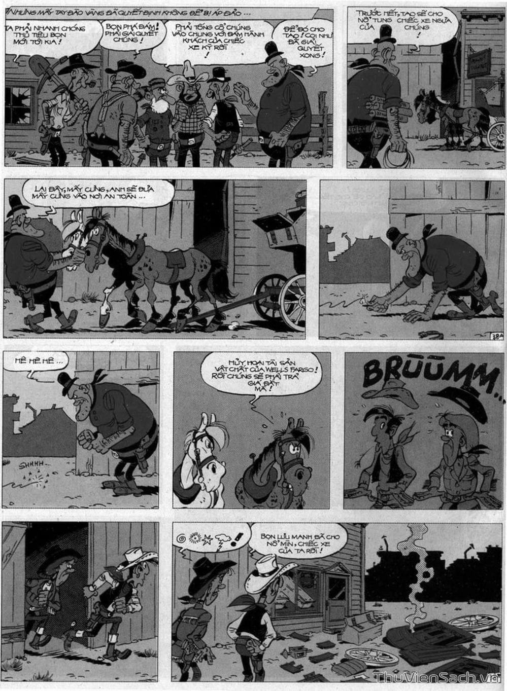 Truyện Tranh Cuộc Phiêu Lưu Kỳ Thú Của Lucky Luke trang 3