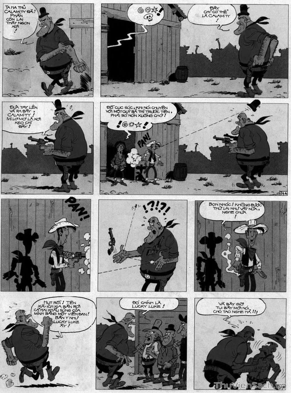 Truyện Tranh Cuộc Phiêu Lưu Kỳ Thú Của Lucky Luke trang 3