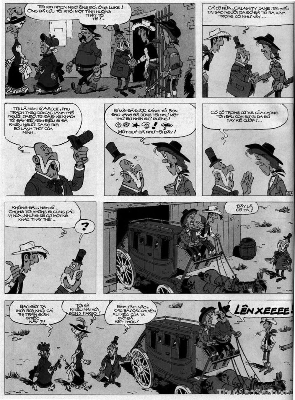 Truyện Tranh Cuộc Phiêu Lưu Kỳ Thú Của Lucky Luke trang 3