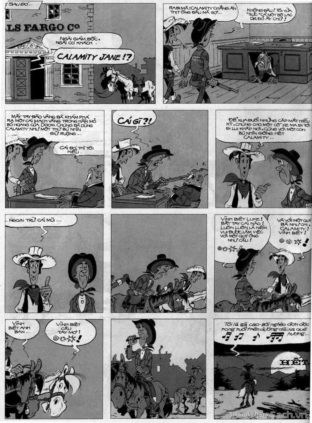 Truyện Tranh Cuộc Phiêu Lưu Kỳ Thú Của Lucky Luke trang 3