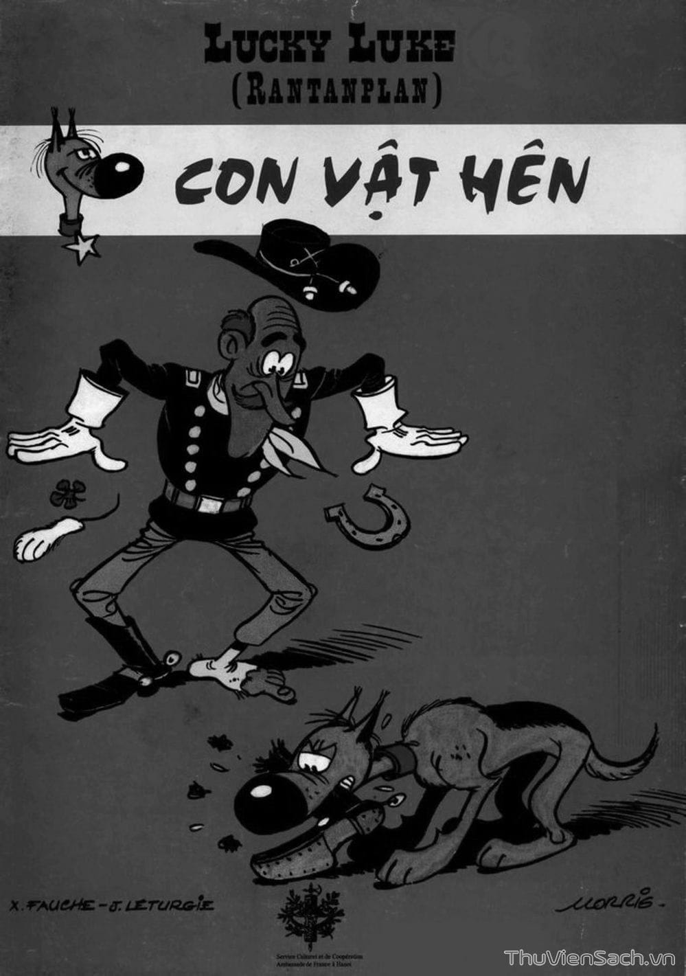 Truyện Tranh Cuộc Phiêu Lưu Kỳ Thú Của Lucky Luke trang 3