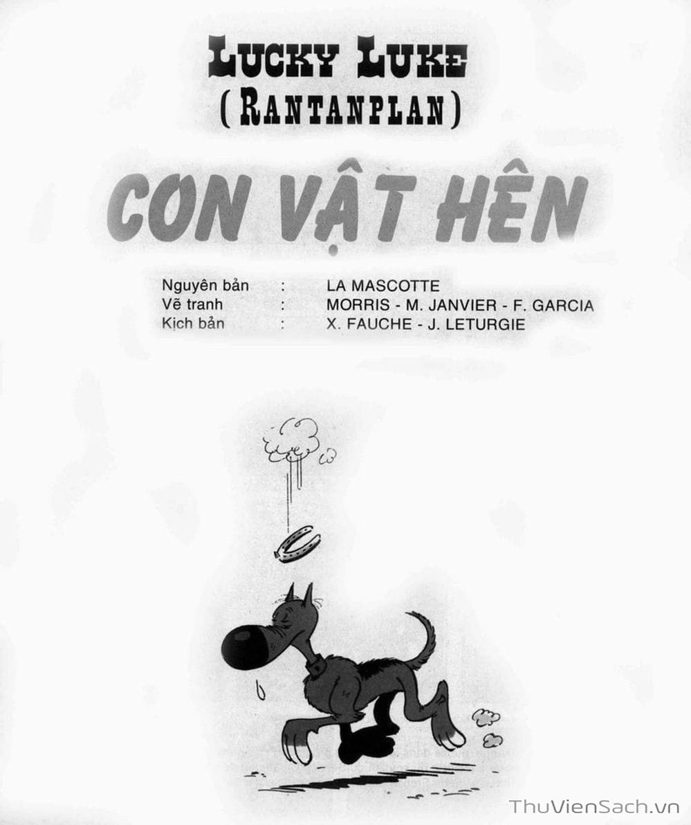 Truyện Tranh Cuộc Phiêu Lưu Kỳ Thú Của Lucky Luke trang 3