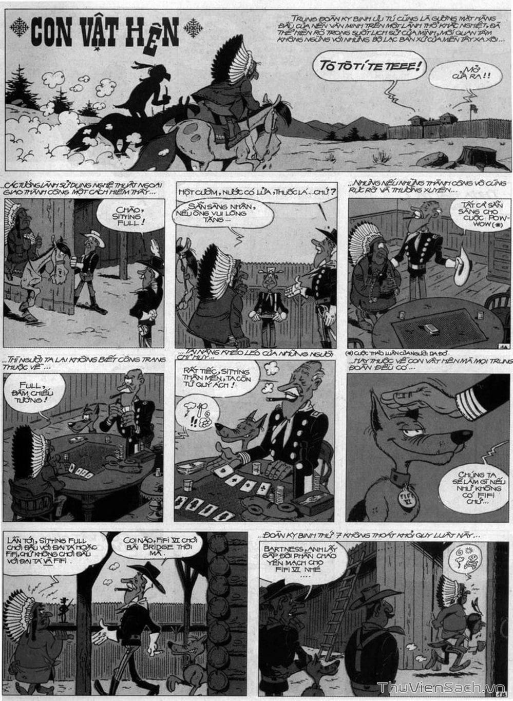 Truyện Tranh Cuộc Phiêu Lưu Kỳ Thú Của Lucky Luke trang 3