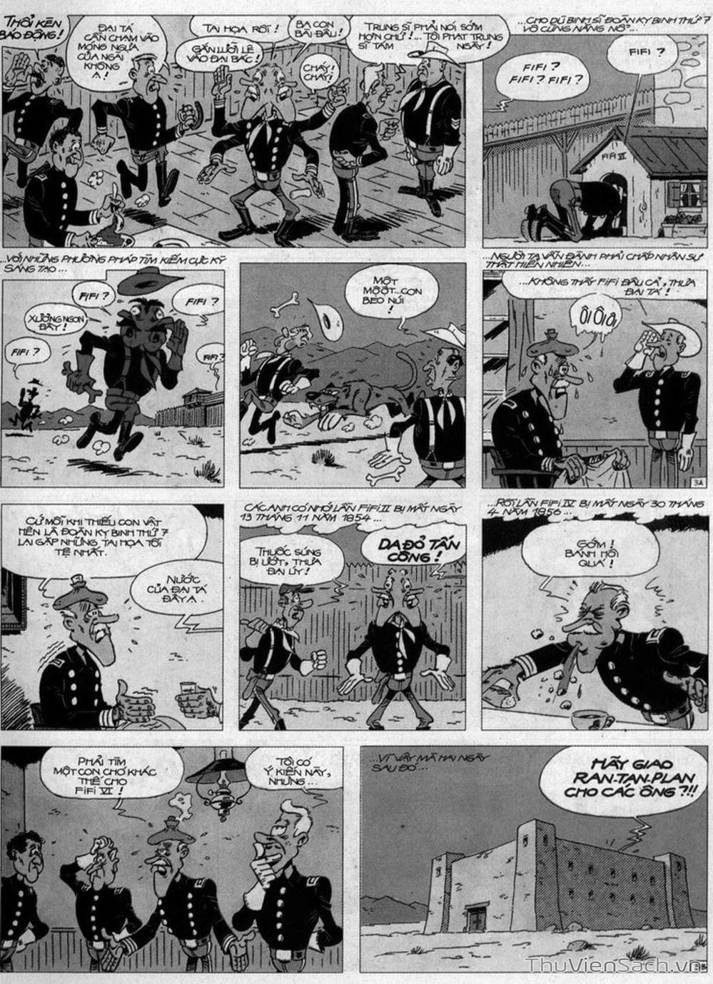 Truyện Tranh Cuộc Phiêu Lưu Kỳ Thú Của Lucky Luke trang 3