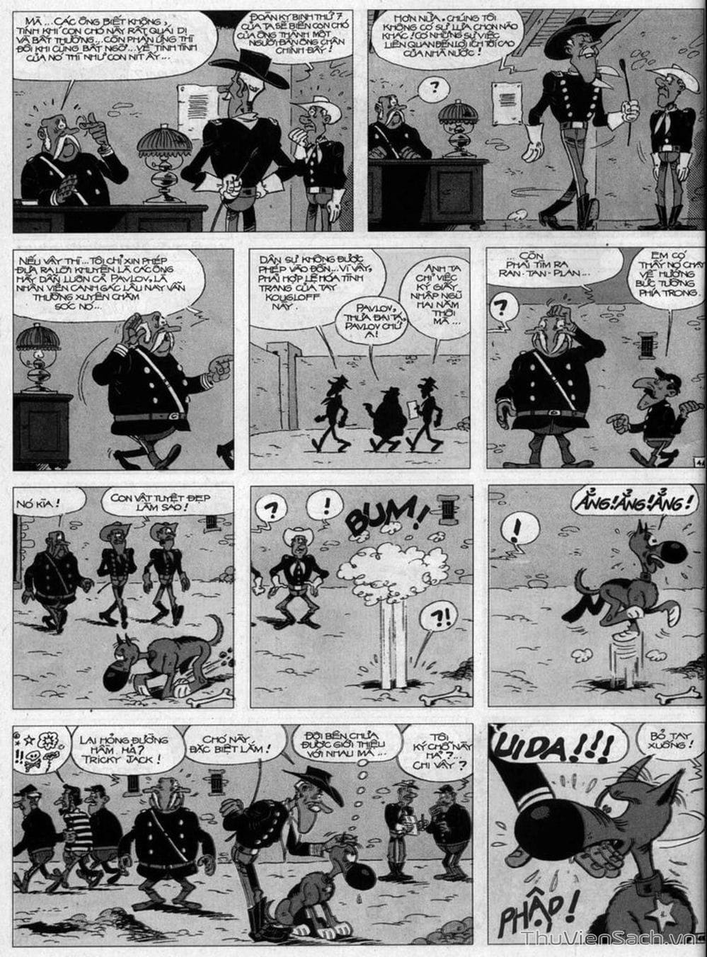 Truyện Tranh Cuộc Phiêu Lưu Kỳ Thú Của Lucky Luke trang 3