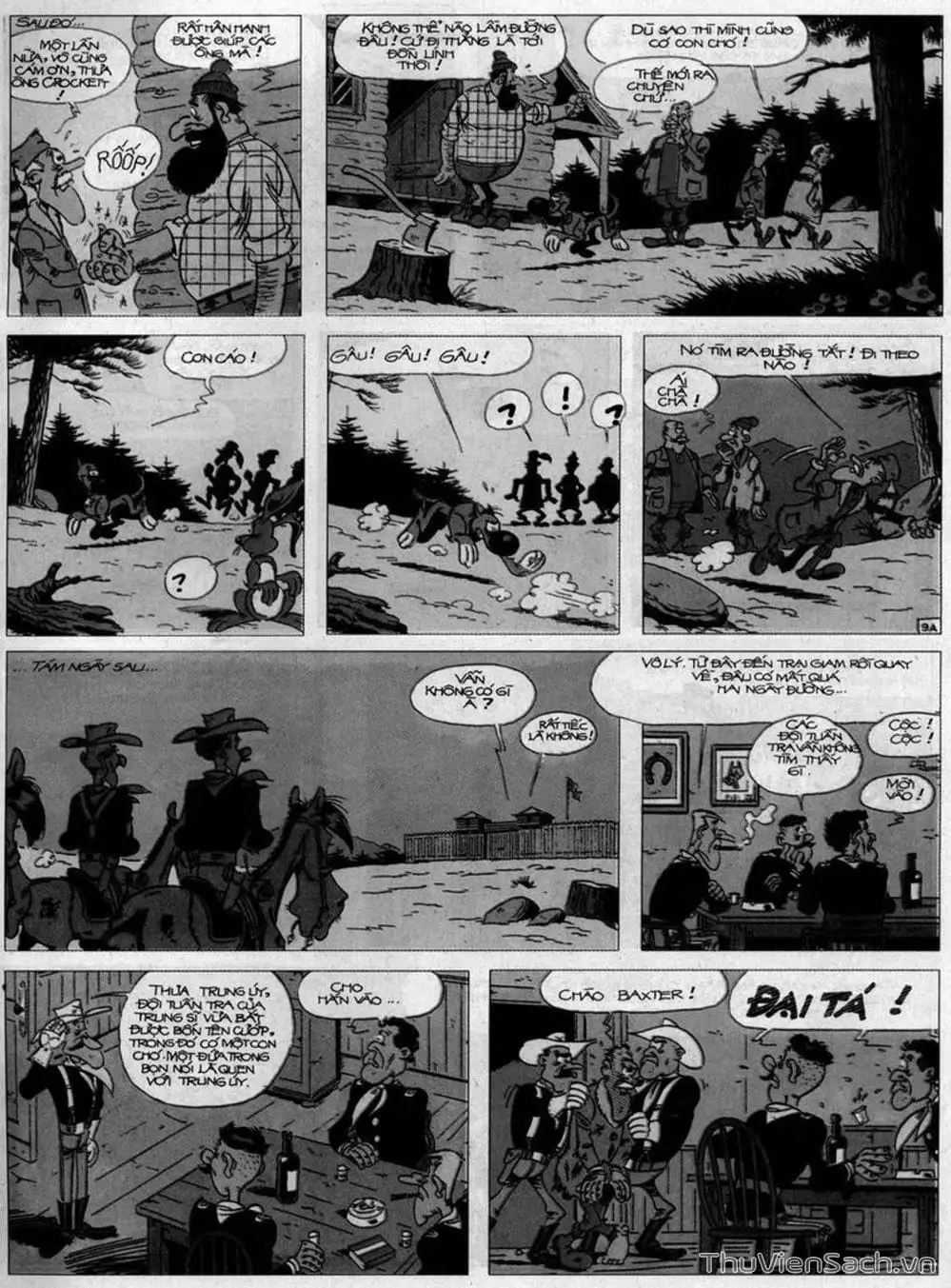 Truyện Tranh Cuộc Phiêu Lưu Kỳ Thú Của Lucky Luke trang 3