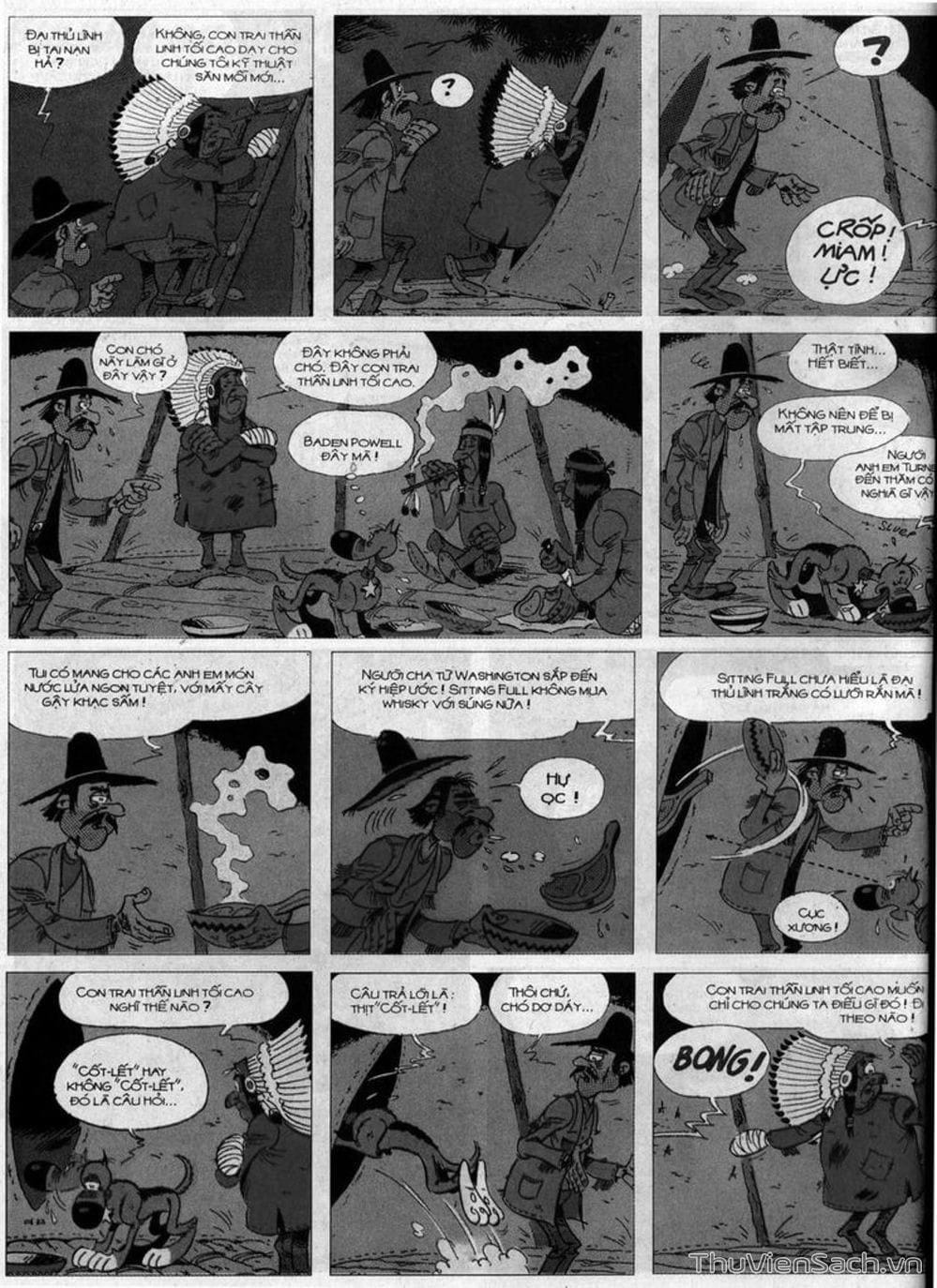 Truyện Tranh Cuộc Phiêu Lưu Kỳ Thú Của Lucky Luke trang 3