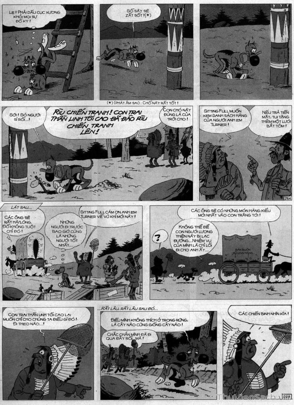 Truyện Tranh Cuộc Phiêu Lưu Kỳ Thú Của Lucky Luke trang 3
