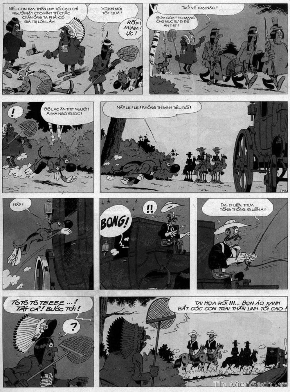 Truyện Tranh Cuộc Phiêu Lưu Kỳ Thú Của Lucky Luke trang 3