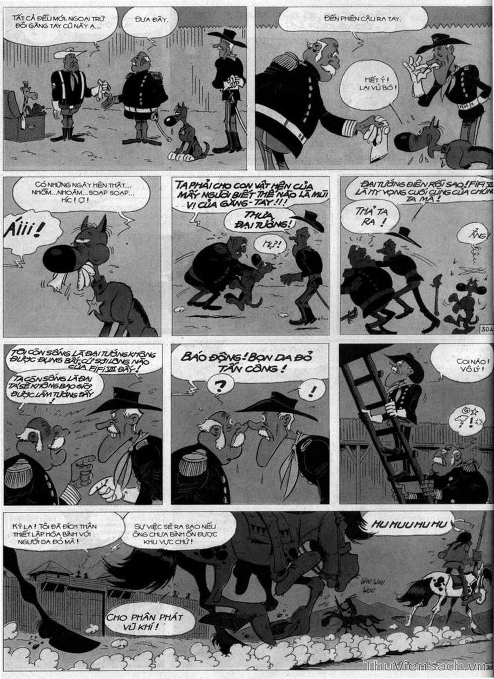 Truyện Tranh Cuộc Phiêu Lưu Kỳ Thú Của Lucky Luke trang 3