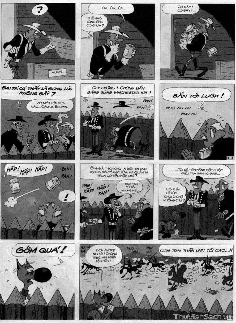 Truyện Tranh Cuộc Phiêu Lưu Kỳ Thú Của Lucky Luke trang 3