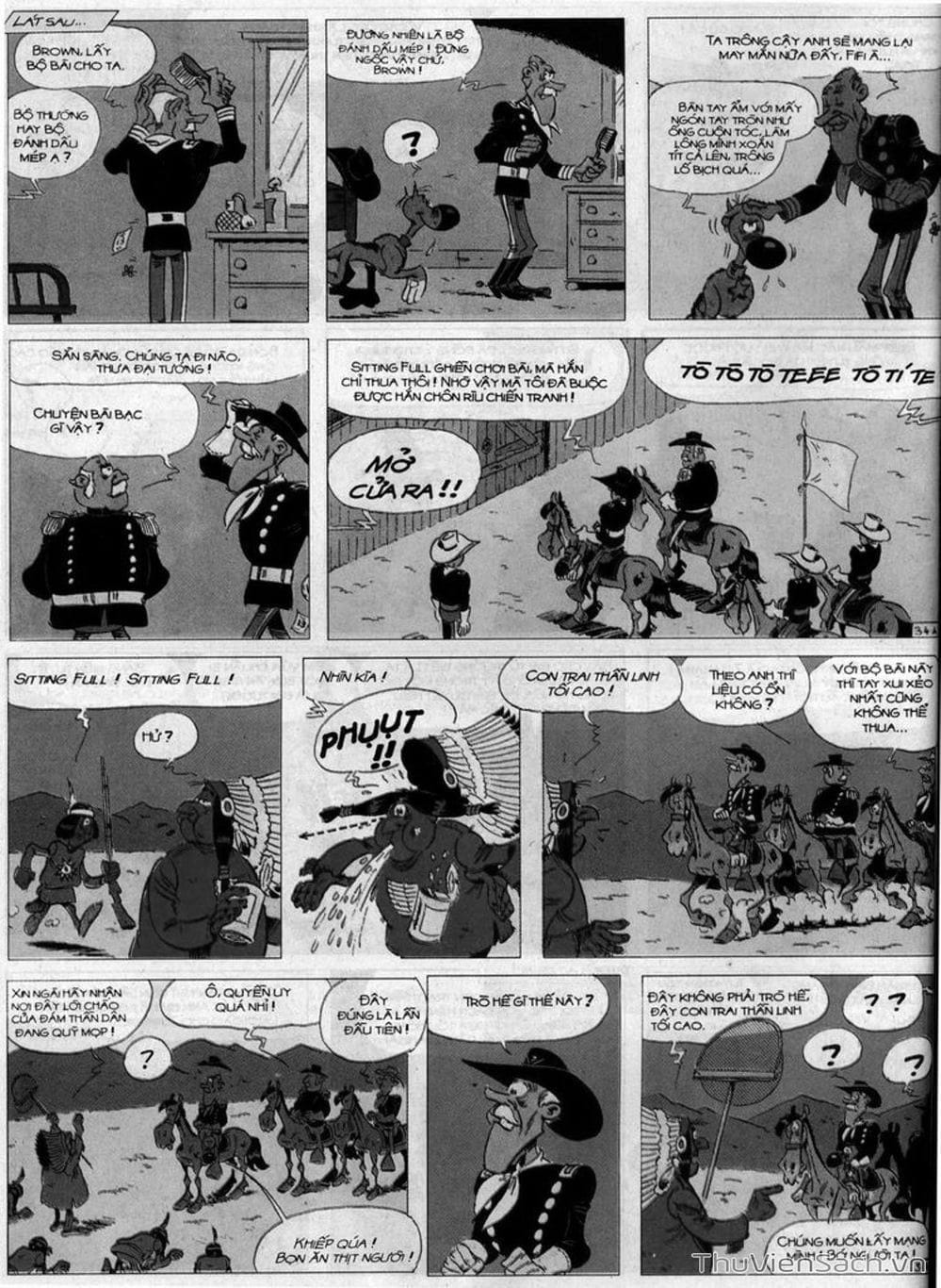 Truyện Tranh Cuộc Phiêu Lưu Kỳ Thú Của Lucky Luke trang 3