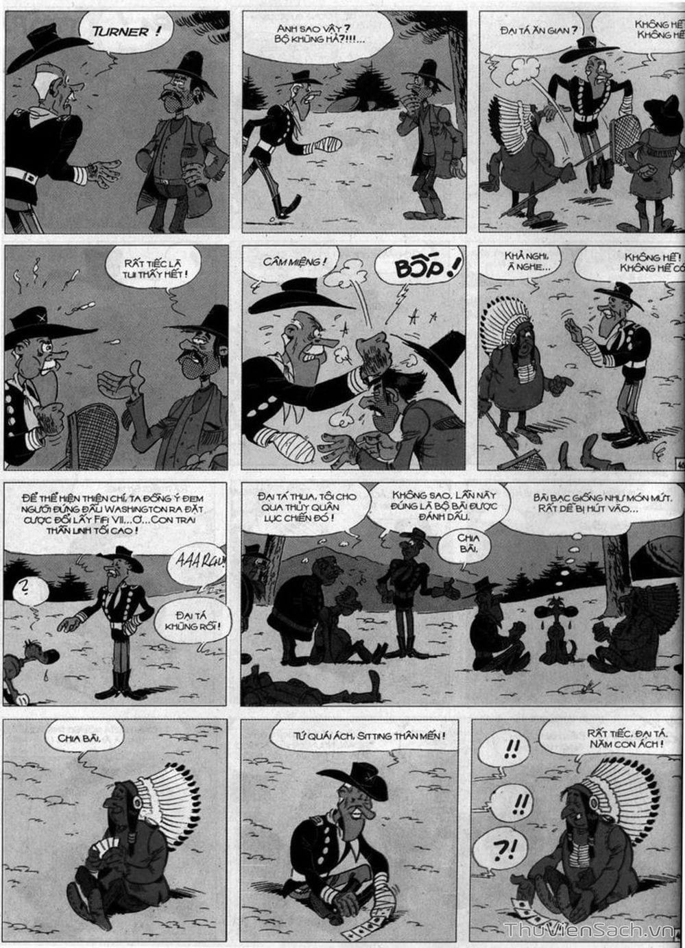 Truyện Tranh Cuộc Phiêu Lưu Kỳ Thú Của Lucky Luke trang 3
