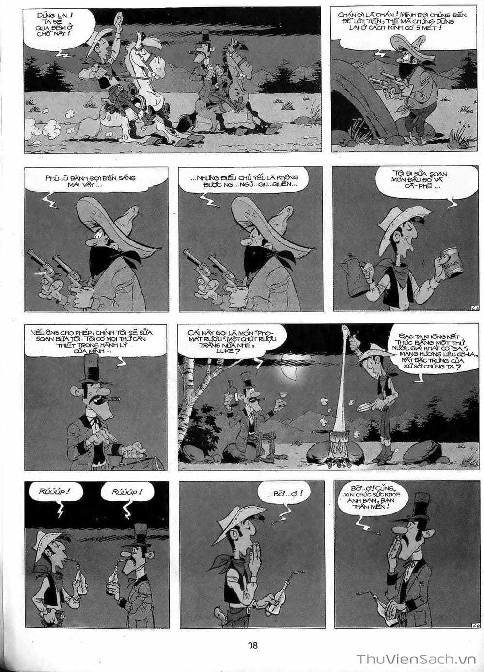 Truyện Tranh Cuộc Phiêu Lưu Kỳ Thú Của Lucky Luke trang 3