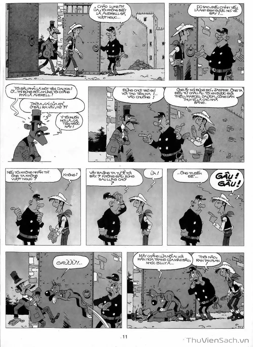 Truyện Tranh Cuộc Phiêu Lưu Kỳ Thú Của Lucky Luke trang 3