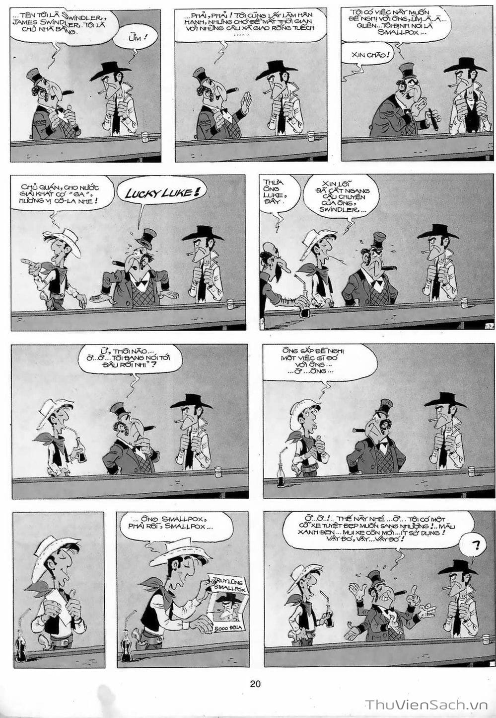 Truyện Tranh Cuộc Phiêu Lưu Kỳ Thú Của Lucky Luke trang 3