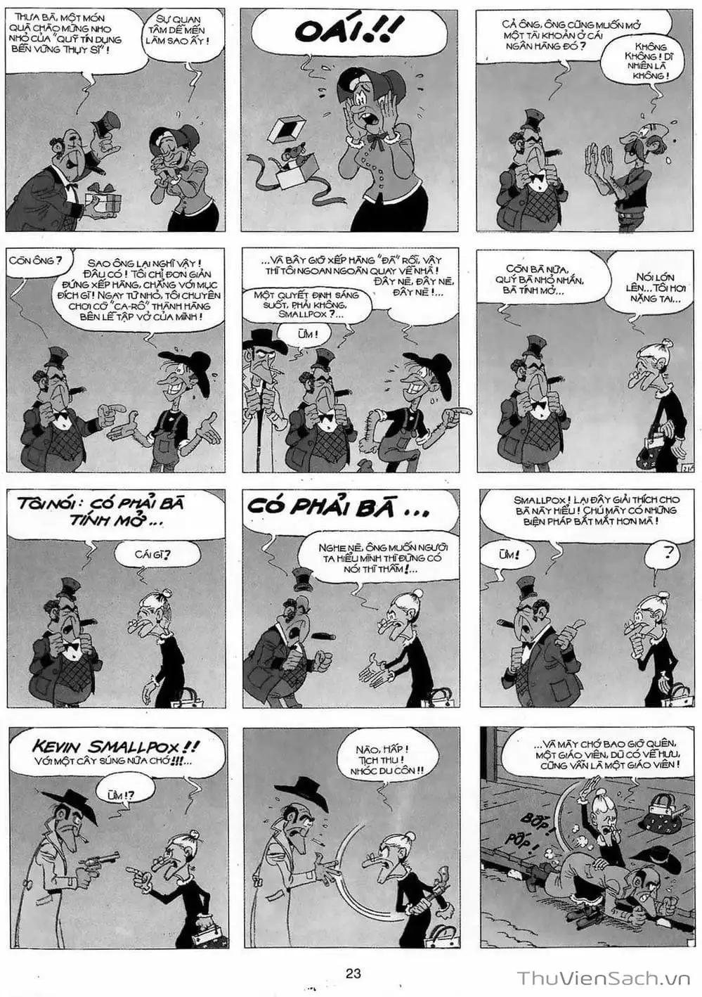 Truyện Tranh Cuộc Phiêu Lưu Kỳ Thú Của Lucky Luke trang 3