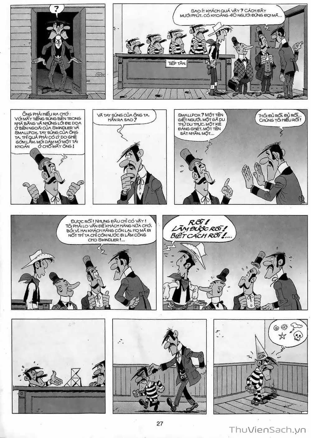 Truyện Tranh Cuộc Phiêu Lưu Kỳ Thú Của Lucky Luke trang 3