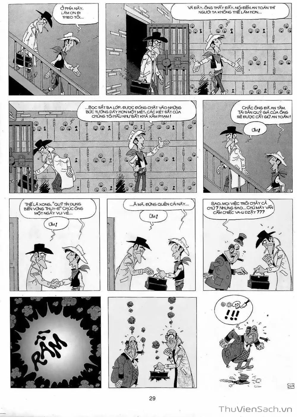 Truyện Tranh Cuộc Phiêu Lưu Kỳ Thú Của Lucky Luke trang 3