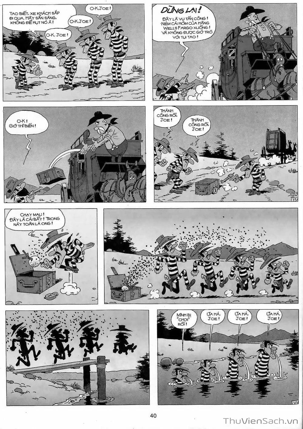 Truyện Tranh Cuộc Phiêu Lưu Kỳ Thú Của Lucky Luke trang 3