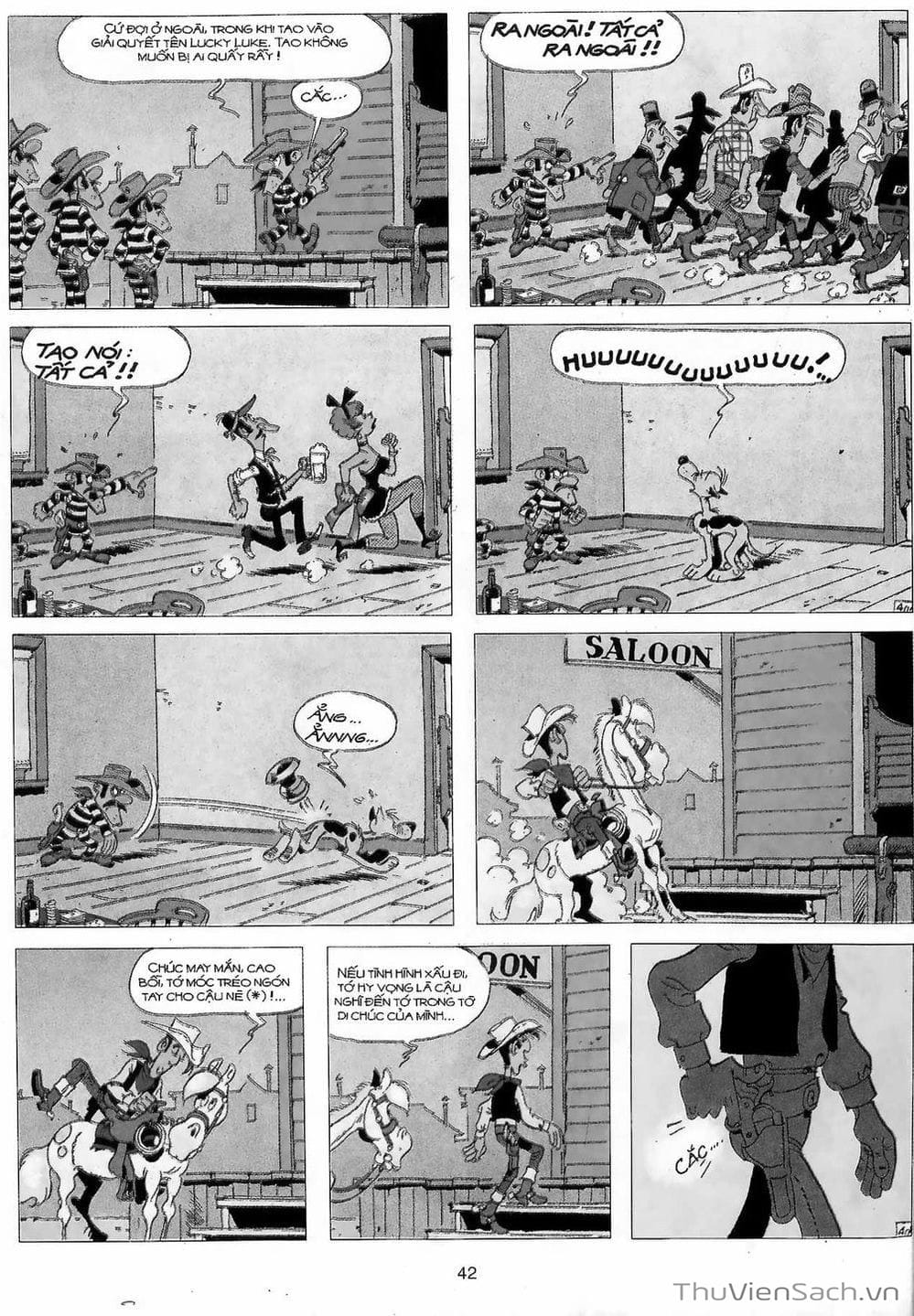 Truyện Tranh Cuộc Phiêu Lưu Kỳ Thú Của Lucky Luke trang 3