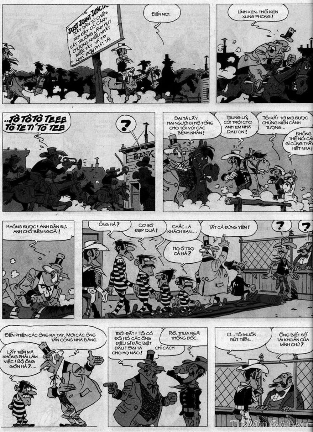 Truyện Tranh Cuộc Phiêu Lưu Kỳ Thú Của Lucky Luke trang 3