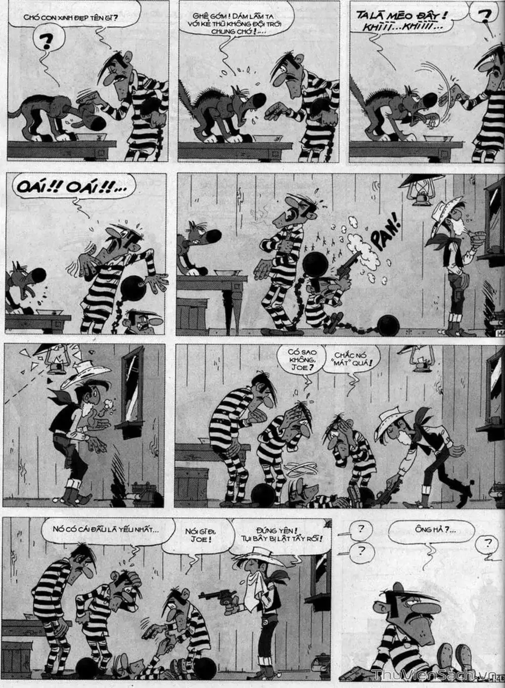 Truyện Tranh Cuộc Phiêu Lưu Kỳ Thú Của Lucky Luke trang 3