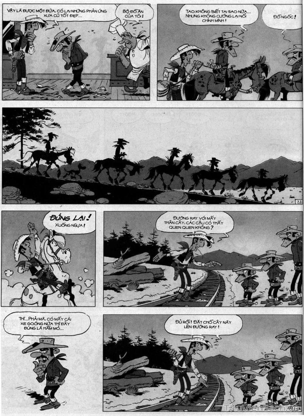 Truyện Tranh Cuộc Phiêu Lưu Kỳ Thú Của Lucky Luke trang 3
