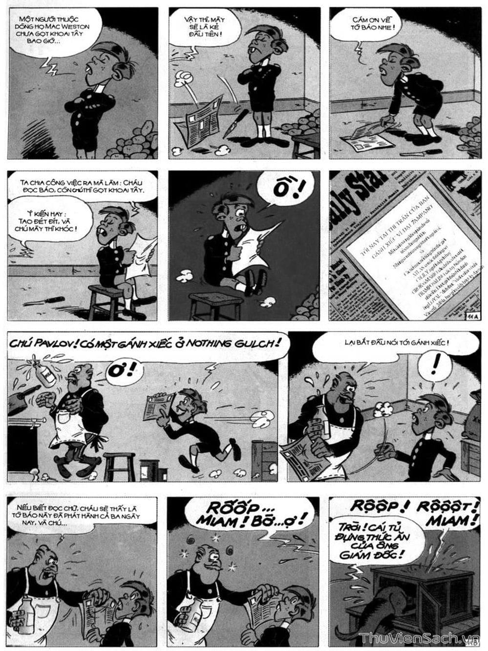 Truyện Tranh Cuộc Phiêu Lưu Kỳ Thú Của Lucky Luke trang 3