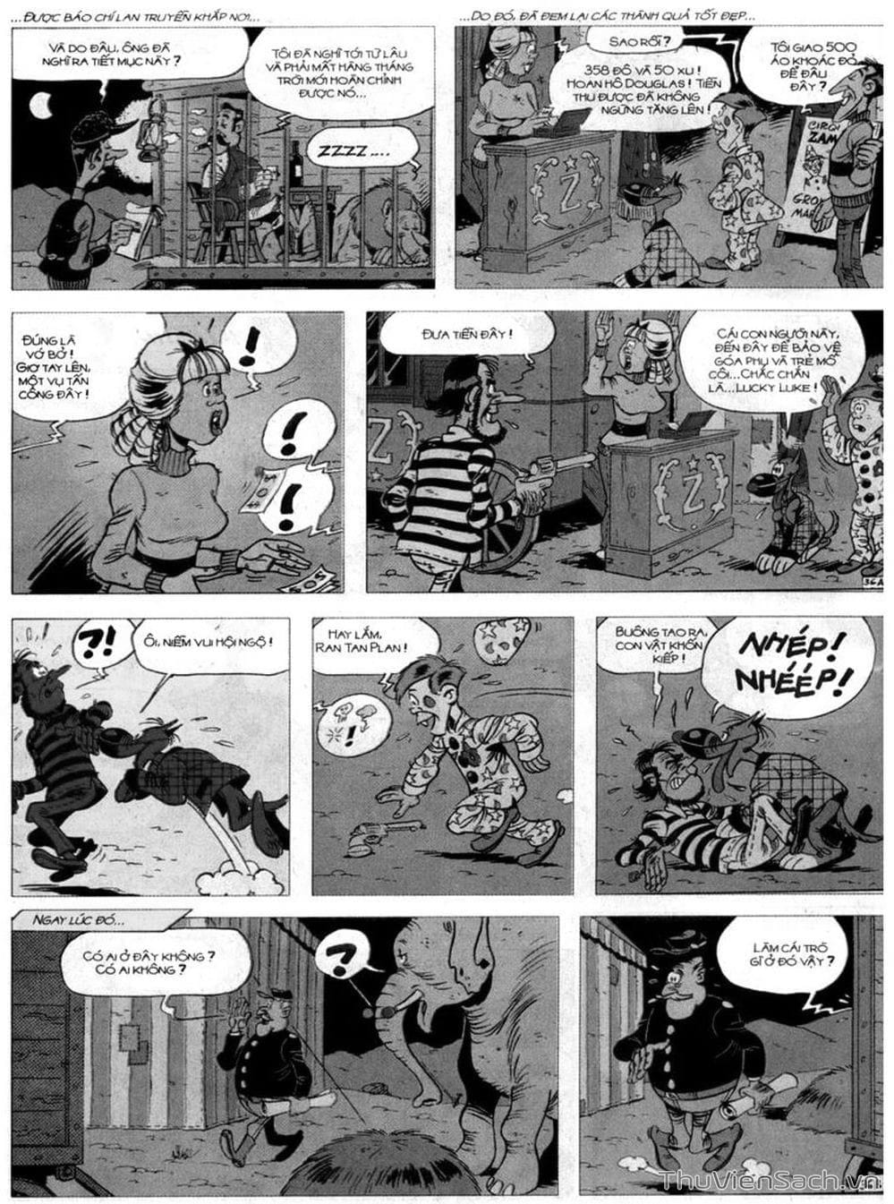 Truyện Tranh Cuộc Phiêu Lưu Kỳ Thú Của Lucky Luke trang 3