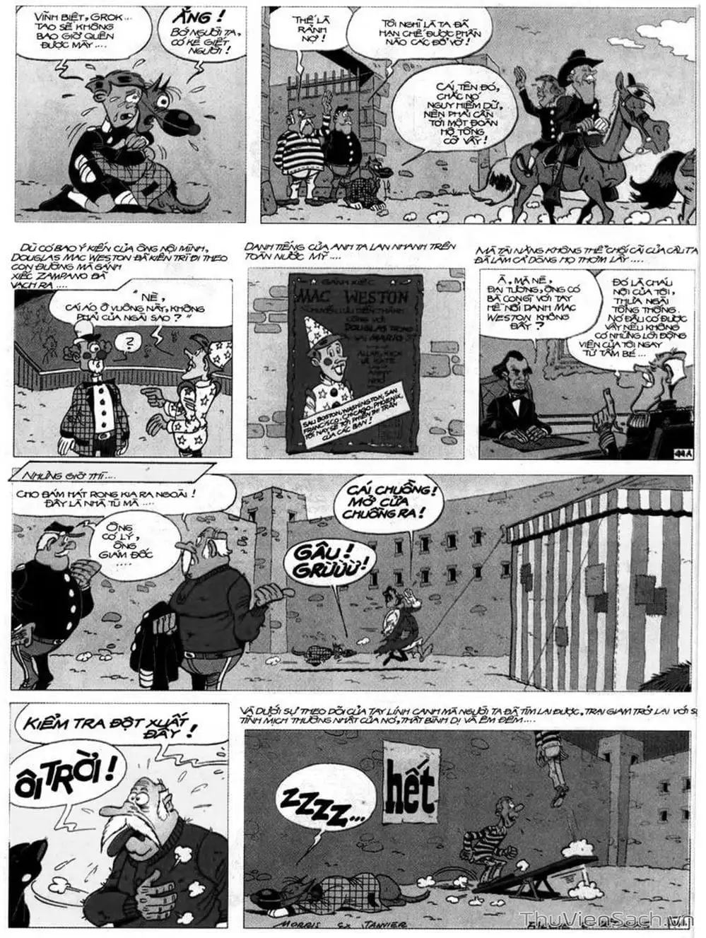 Truyện Tranh Cuộc Phiêu Lưu Kỳ Thú Của Lucky Luke trang 3