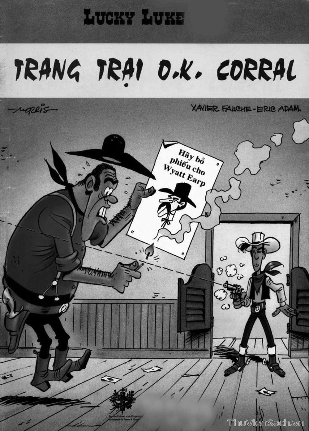 Truyện Tranh Cuộc Phiêu Lưu Kỳ Thú Của Lucky Luke trang 3