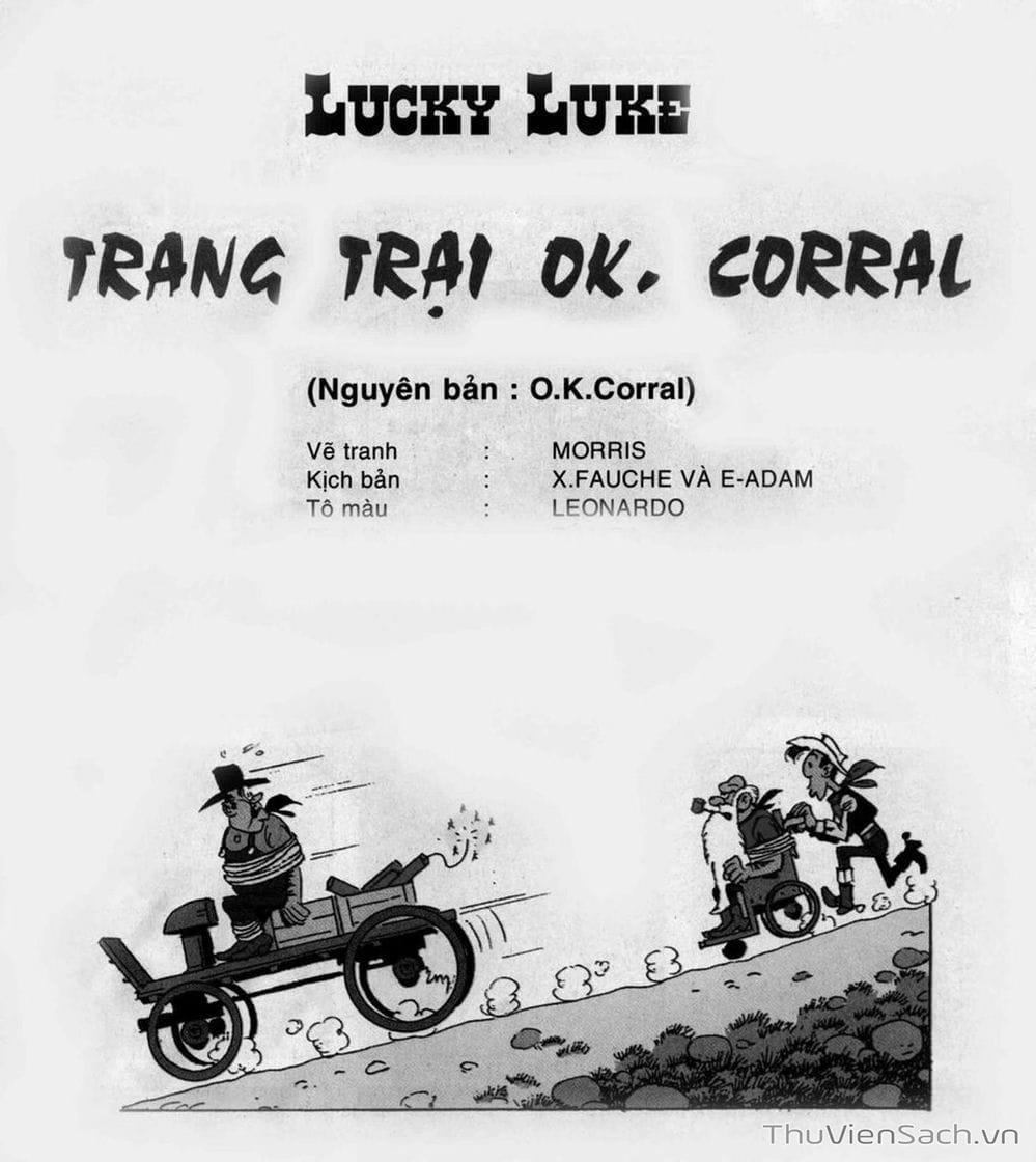 Truyện Tranh Cuộc Phiêu Lưu Kỳ Thú Của Lucky Luke trang 3