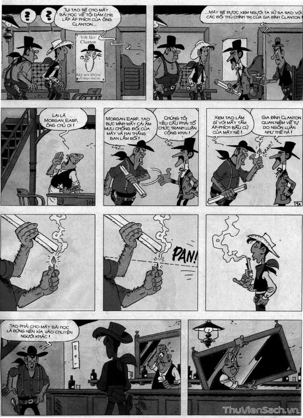 Truyện Tranh Cuộc Phiêu Lưu Kỳ Thú Của Lucky Luke trang 3