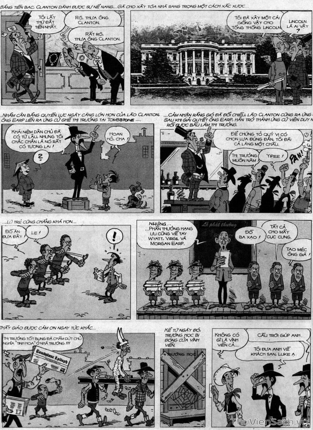 Truyện Tranh Cuộc Phiêu Lưu Kỳ Thú Của Lucky Luke trang 3