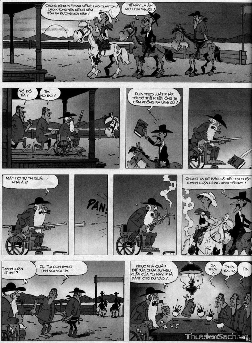 Truyện Tranh Cuộc Phiêu Lưu Kỳ Thú Của Lucky Luke trang 3