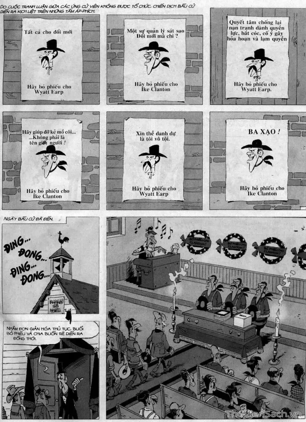 Truyện Tranh Cuộc Phiêu Lưu Kỳ Thú Của Lucky Luke trang 3