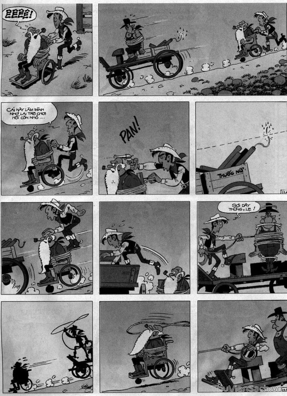Truyện Tranh Cuộc Phiêu Lưu Kỳ Thú Của Lucky Luke trang 3