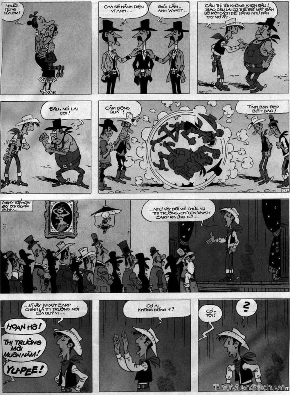 Truyện Tranh Cuộc Phiêu Lưu Kỳ Thú Của Lucky Luke trang 3