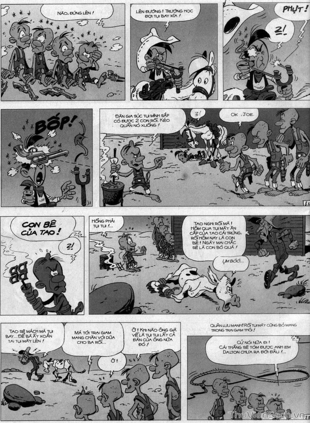Truyện Tranh Cuộc Phiêu Lưu Kỳ Thú Của Lucky Luke trang 3