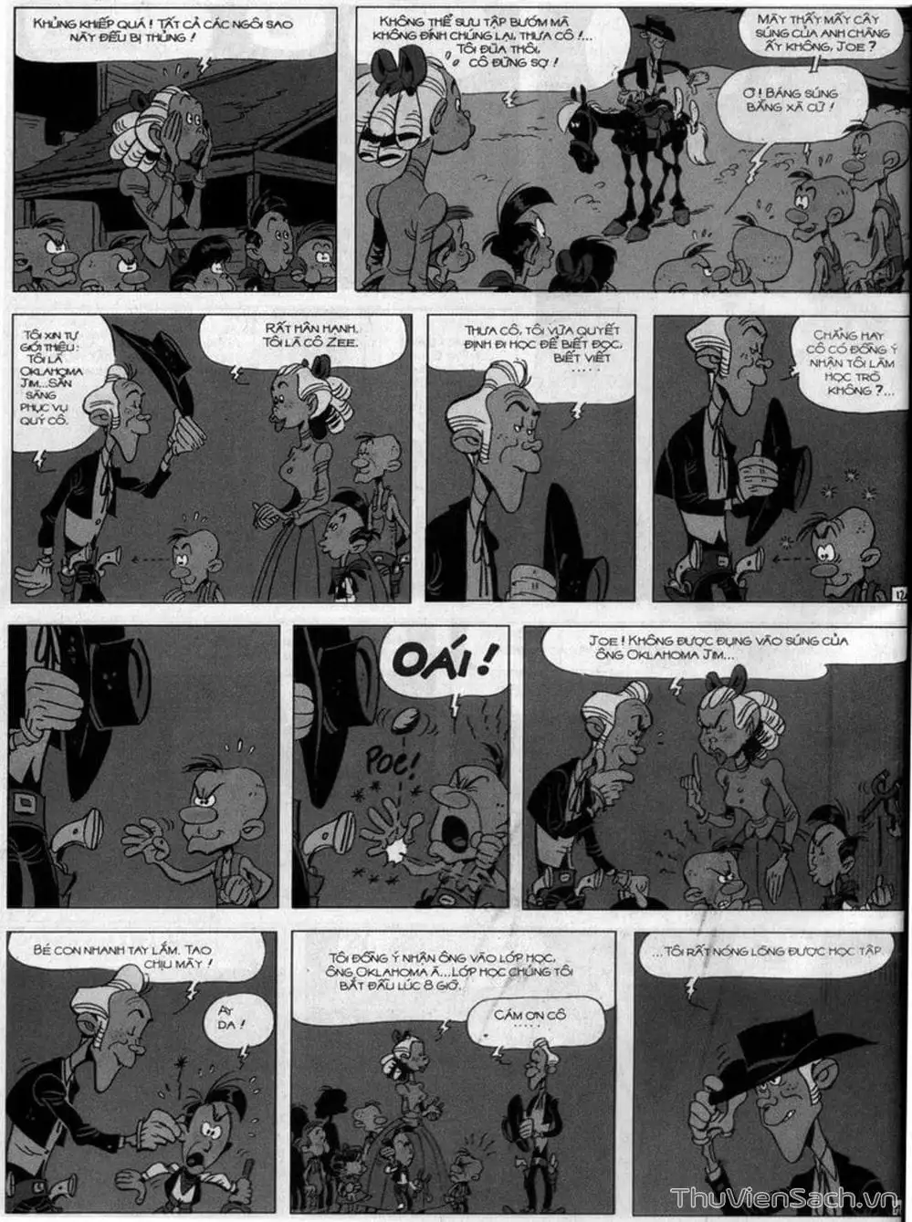 Truyện Tranh Cuộc Phiêu Lưu Kỳ Thú Của Lucky Luke trang 3