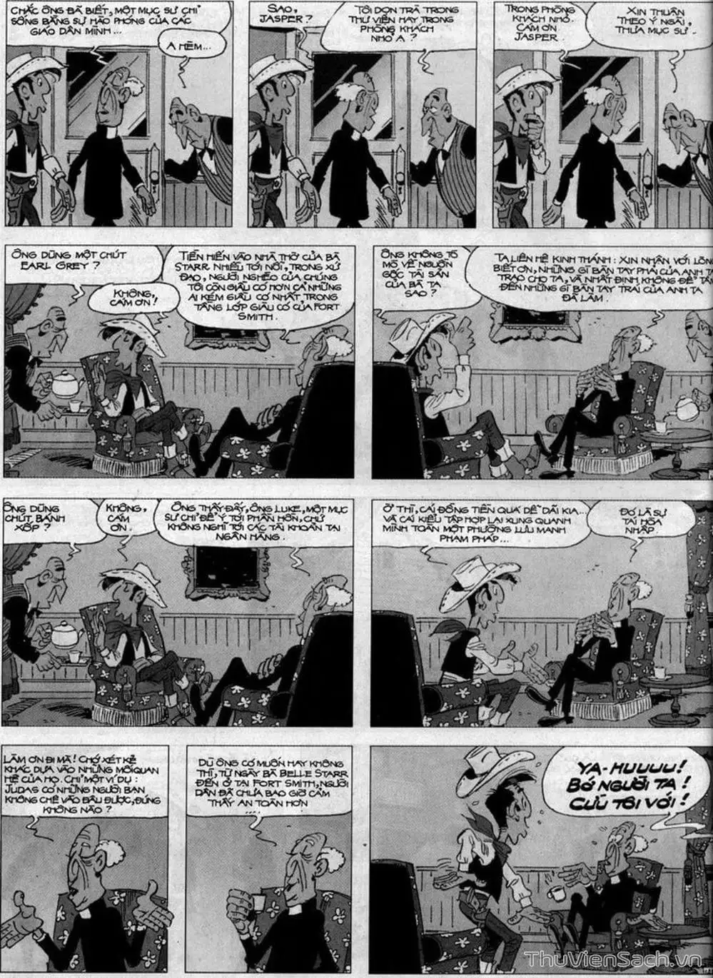 Truyện Tranh Cuộc Phiêu Lưu Kỳ Thú Của Lucky Luke trang 3