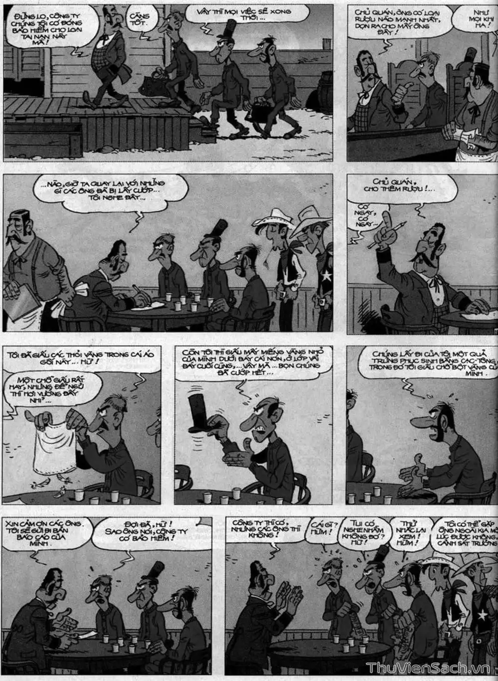 Truyện Tranh Cuộc Phiêu Lưu Kỳ Thú Của Lucky Luke trang 3