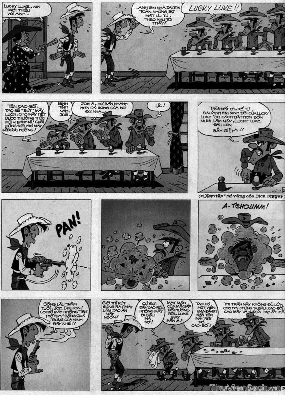 Truyện Tranh Cuộc Phiêu Lưu Kỳ Thú Của Lucky Luke trang 3