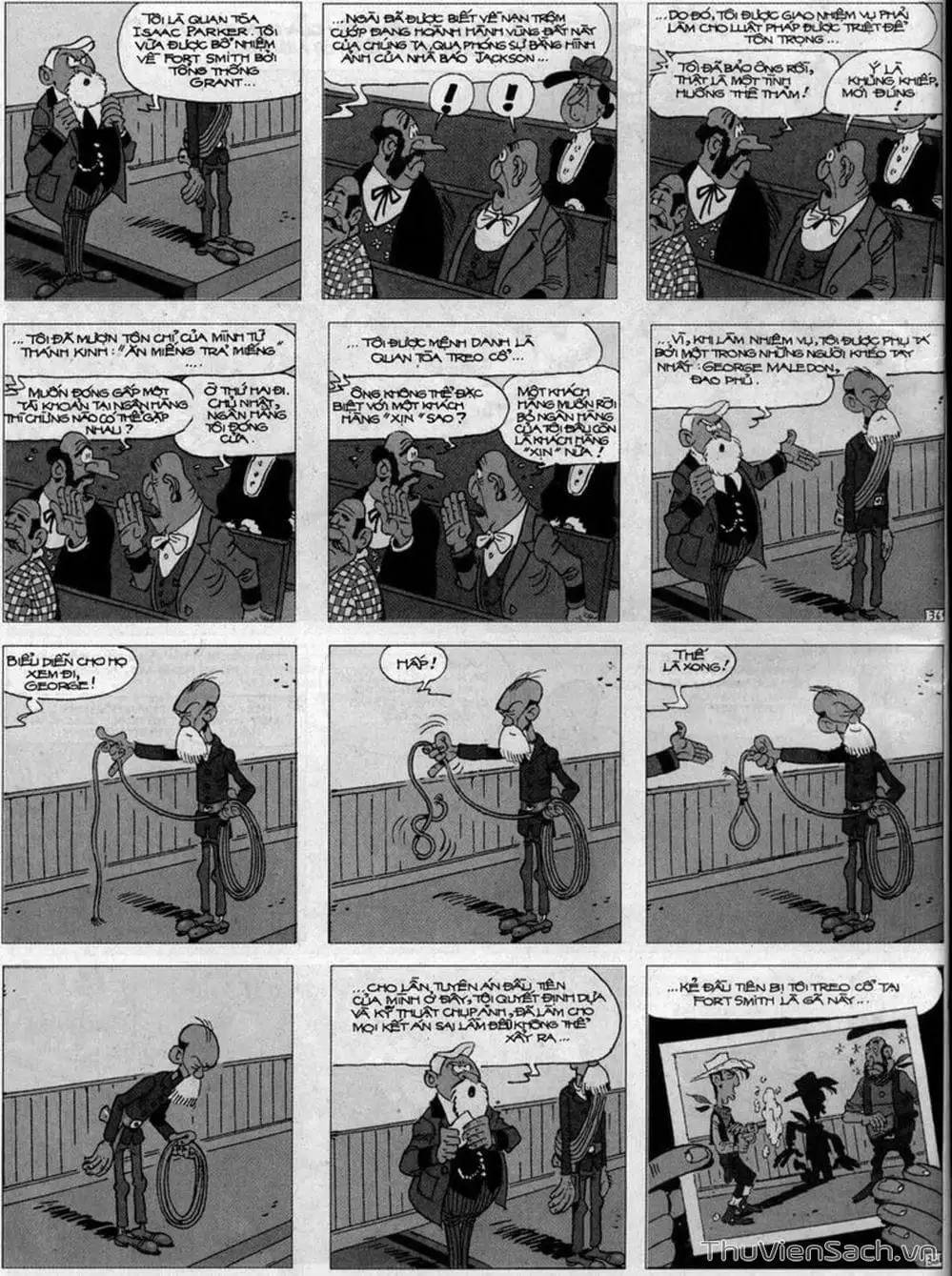 Truyện Tranh Cuộc Phiêu Lưu Kỳ Thú Của Lucky Luke trang 3