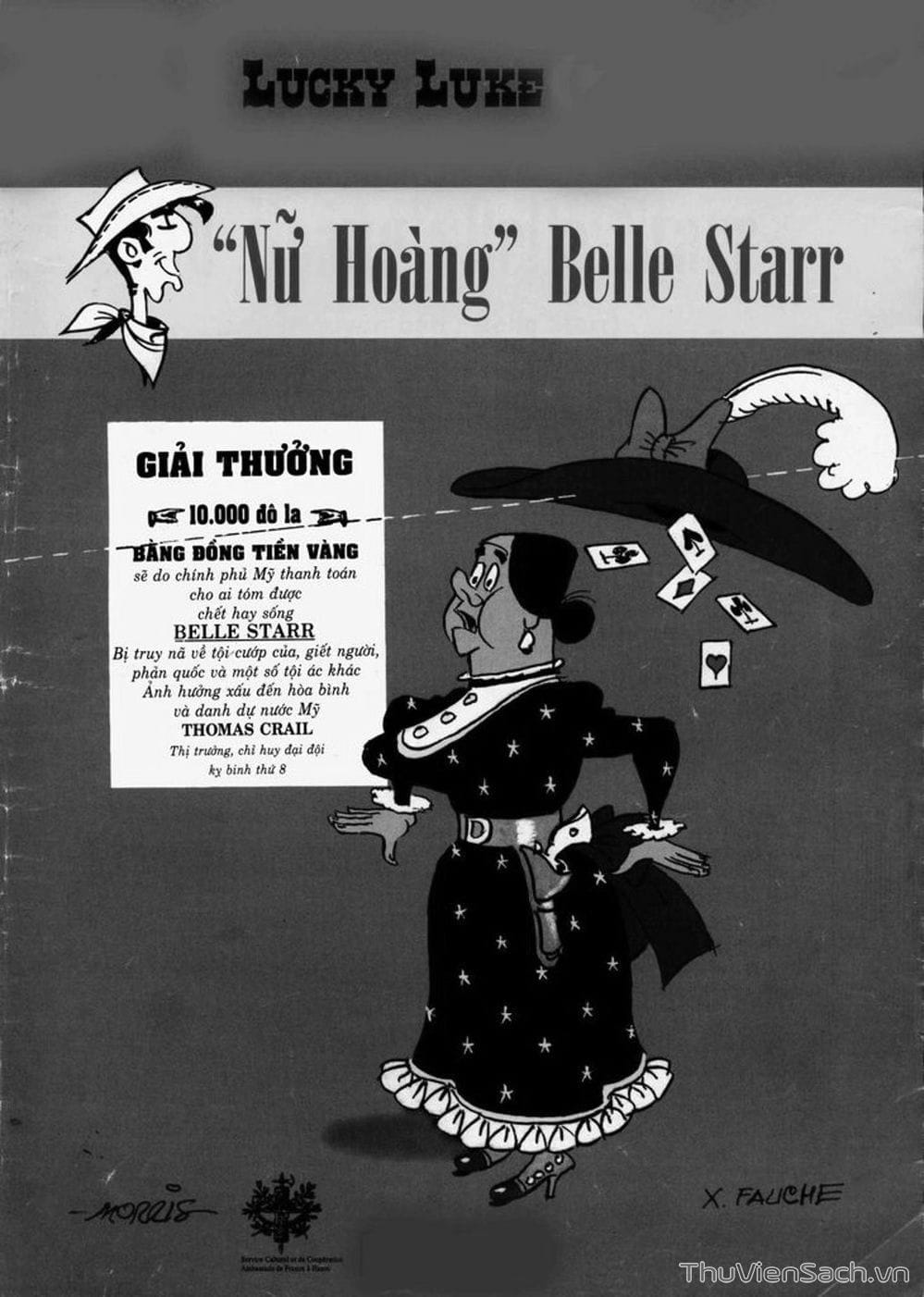 Truyện Tranh Cuộc Phiêu Lưu Kỳ Thú Của Lucky Luke trang 3