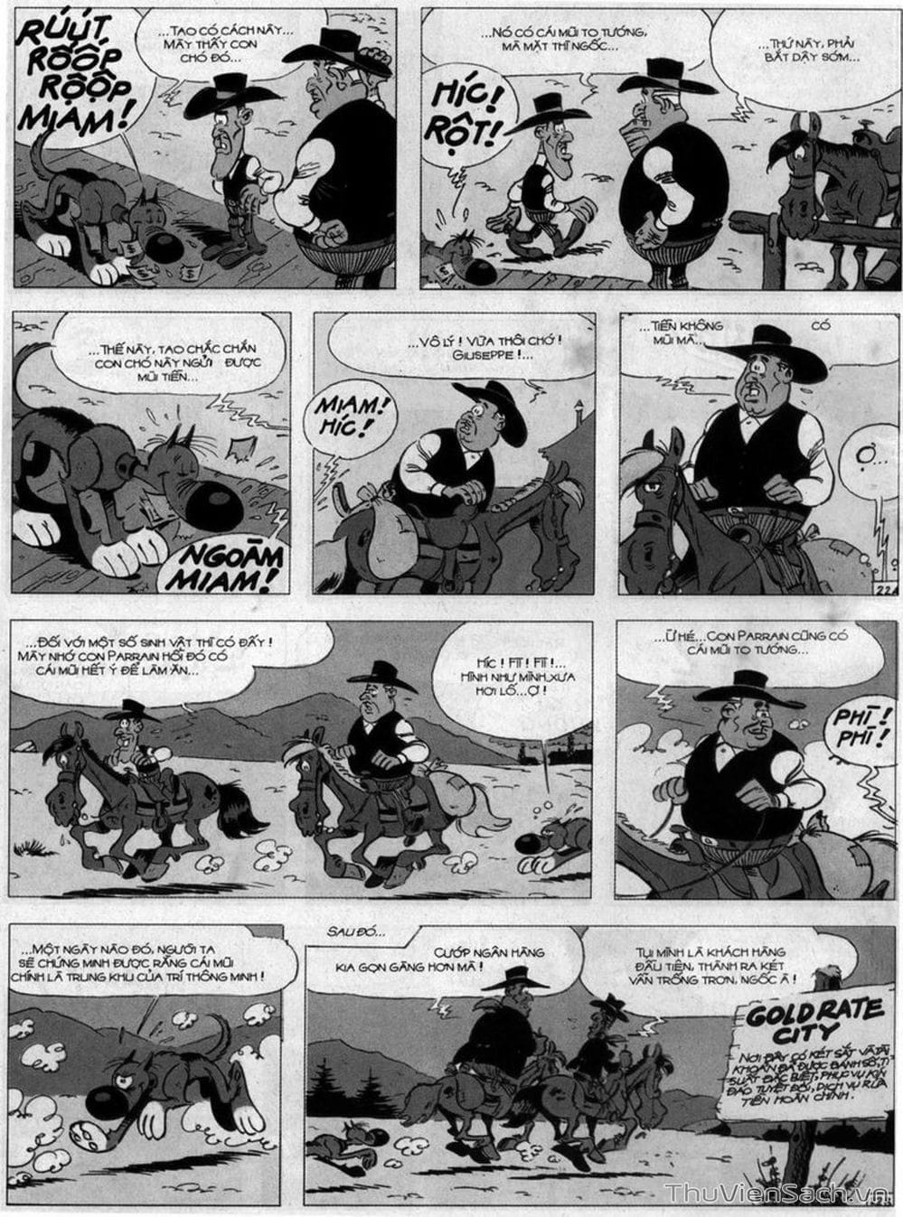 Truyện Tranh Cuộc Phiêu Lưu Kỳ Thú Của Lucky Luke trang 3