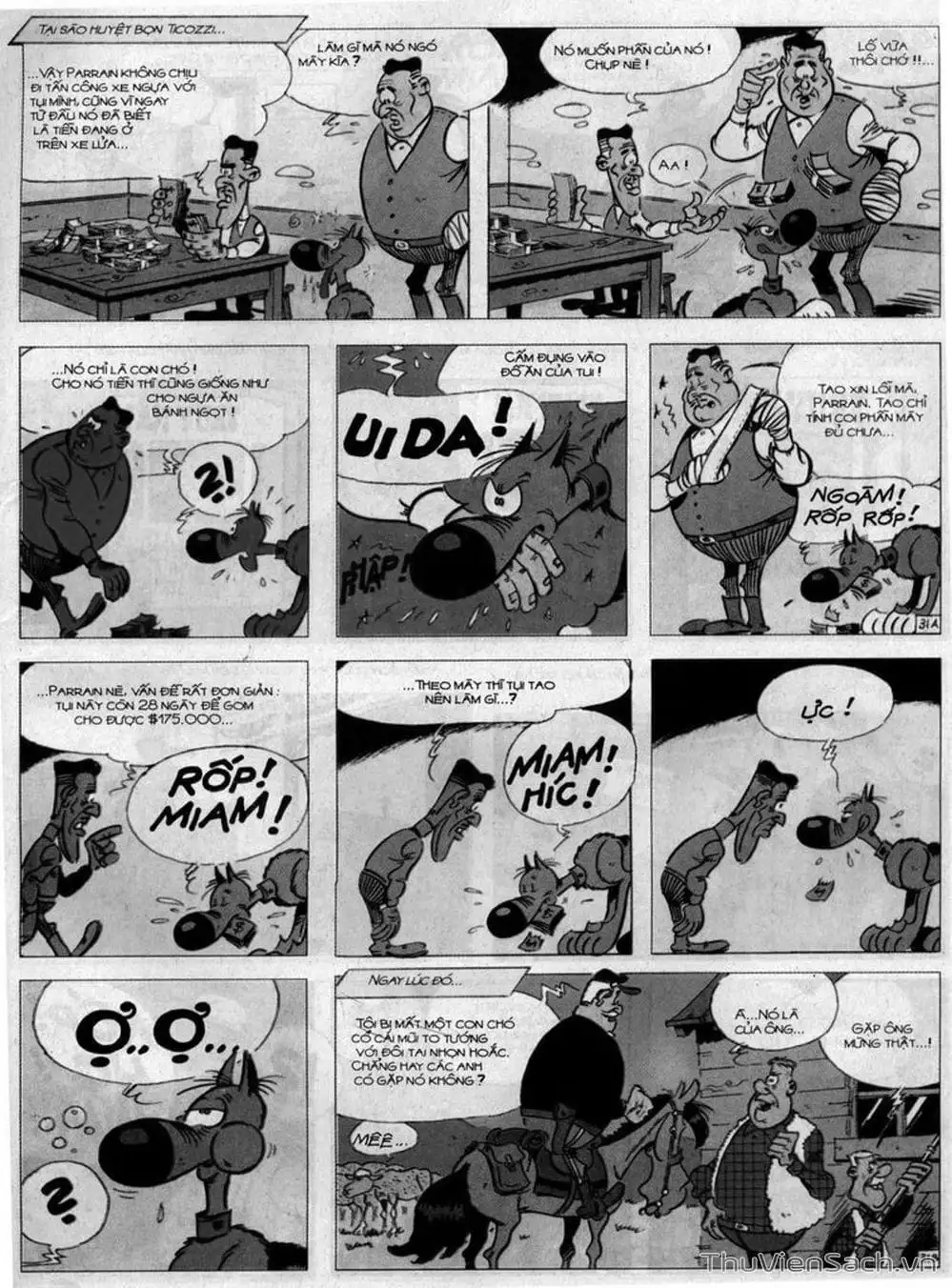 Truyện Tranh Cuộc Phiêu Lưu Kỳ Thú Của Lucky Luke trang 3